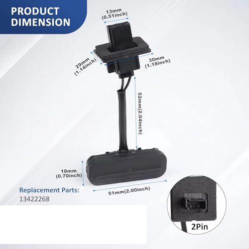 Commande interrupteur de hayon pour Opel Insignia A pour trajets sereins - 4