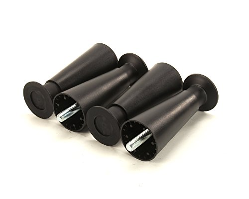 Ice O Matic 9021001-04 Leg Set, 6-Inch, Plastic Finish