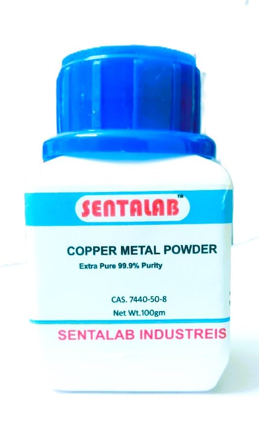 Copper Metal Powder, Extra Pure 99.9% Purity, 100gm, CAS 7440-50-8-image-6