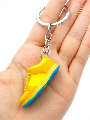 Image of CLA6 3D Sneaker Keychain | Miniature Shoe Keyring | Handcrafted And Hand-painted | Diverse Collection | Unisex