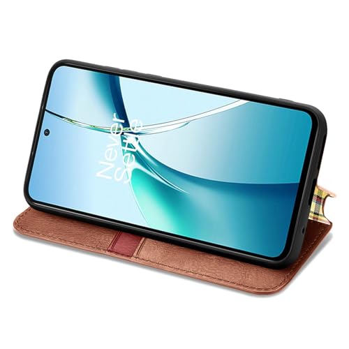 Coque ZTE Blade A36 4G anti-RFID avec béquille et cordon réglable brun - 3