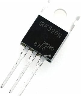 10pcs/lot IRF520N TO-220 IRF520NPBF IRF520 MOSFET irf520 Transistor Triode