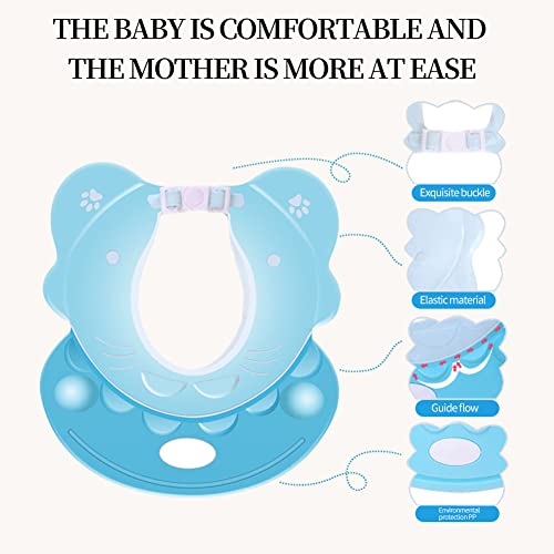 Cuffia da doccia per bambini, con aiuto per il