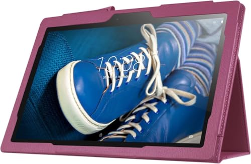 Funluna Lenovo Tab 2 10 / Tab 3 10 Schutzhülle, ultradünn, aus Leder, Schutzhülle mit automatischer Weck-/Schlaffunktion, für Lenovo Tab 2 A10-30/A10-70/Tab3 10 Plus/Tab3 10 Business 10 Zoll Tablet
