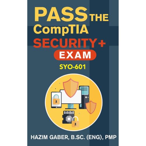 PASS the CompTIA Security+ Exam SY0-601 Audiolibro Por Hazim Gaber arte de portada