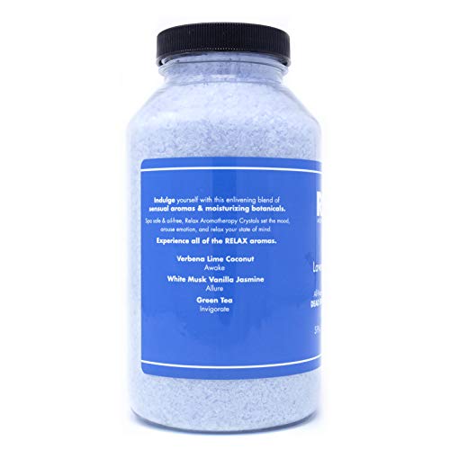 Epsom Salts Lavender Palmarosa- 22 Oz- Natural Bath Salts- Luxury Dead Sea Salts for Hot Tubs, Spas and Showers