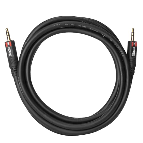 Cable de audio estéreo 3.5mm de 2 metros miniatura 2