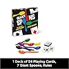 Giant Spoons, Card Games for Kids - Spoons Game, Deck of Cards, Fun Family Games for Kids and Adults, Playing Cards, Game Night, Travel Games, 3-6 Multi-Player Card Game, Games for Adults, Ages 7+ #1