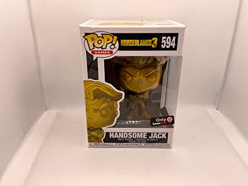 Funko Pop! Borderlands 3 Handsome Jack Metallic Gold Exclusive