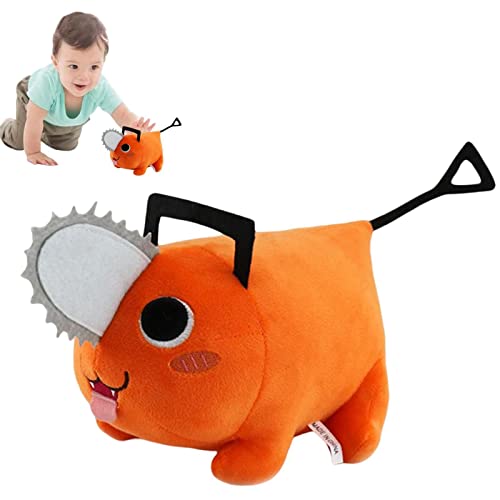 Nasoalne Peluches Pochita | Anime Plushie Animación Japonesa Pochita Muñeco de Peluche | Juguete de Figura de Peluche Suave de Dibujos Animados Lindo | Lindo Perro Motosierra Hombre Peluche Regalos Cover
