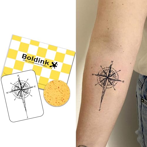 Boldink Temporary Tattoos, semi permanent tattoos, 15-day long lasting tattoo