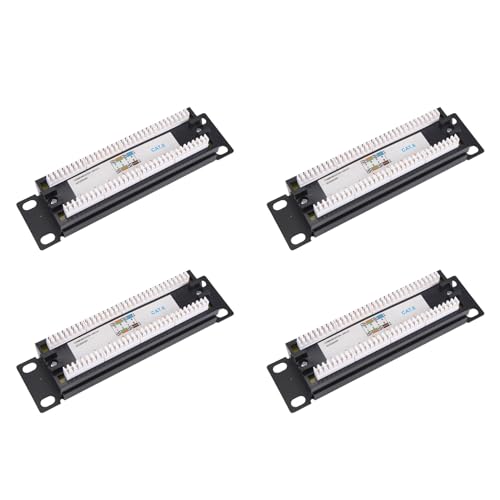 Panneau de Brassage CAT6 8 Ports pour Résoudre les Problèmes de Câbles RJ45