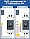 DIHOOL DC 12V Trennschalter PV Solar Anlage Leitungsschutzschalter Sicherungsautomat Gleichstrom 50A 2 Polig (DC12V-DC400V or AC110-400V) Mit IP65 Wasserdicht Gehäuse