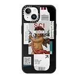 CASETiFY ミラー iPhone 14 ケース [1.5mからの落下試験をクリア/MagSafe に対応] - Below 30 Degrees - ブラック (ブラックバンパー)