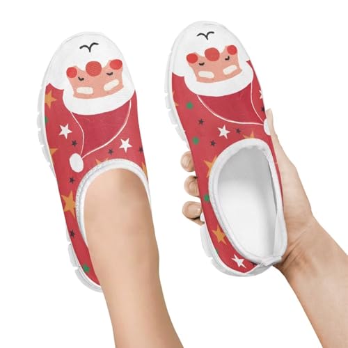 Doojoayie Kids Slip On Sneakers Breathable Running Shoes for Boys Girls Casual Shoes Christmas Outfits3