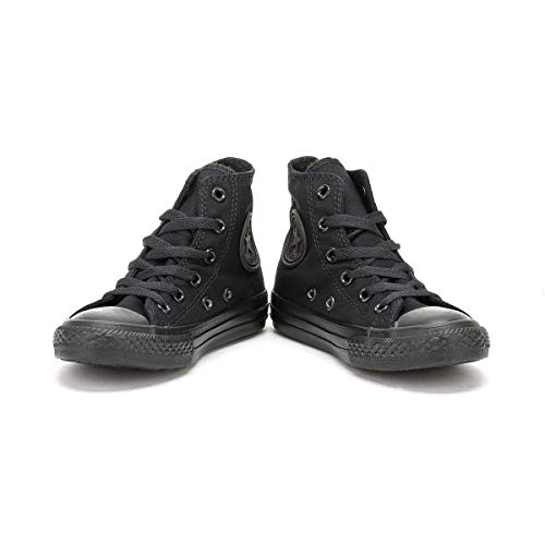 Converse Kids Chuck Taylor All Star Sp Hi Black Monochrome Canvas Trainers3