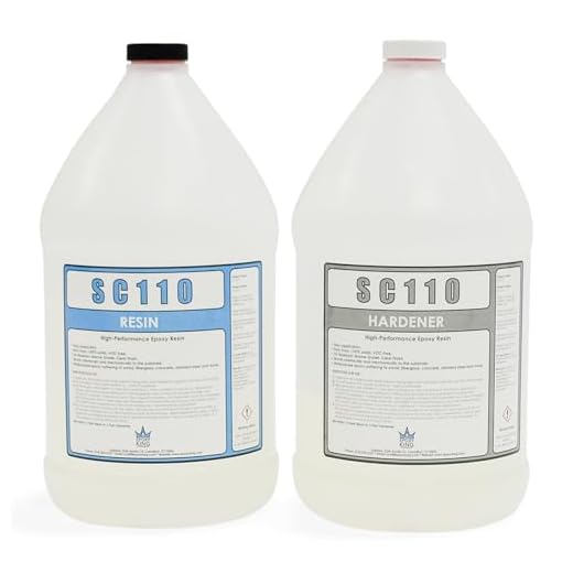 Epoxy Resin Kit with Hardener - Crystal Clear, Self-Leveling, UV-Resistant, Non-Toxic Formula - High Gloss Finish for Table Tops, River Tables, Wood, Art, Crafts, Marine and DIY Projects – 2:1 Ratio