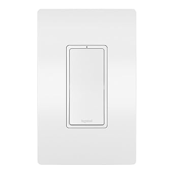 Legrand Radiant with Netatmo Smart Rocker Light Switch, White 1 Pack