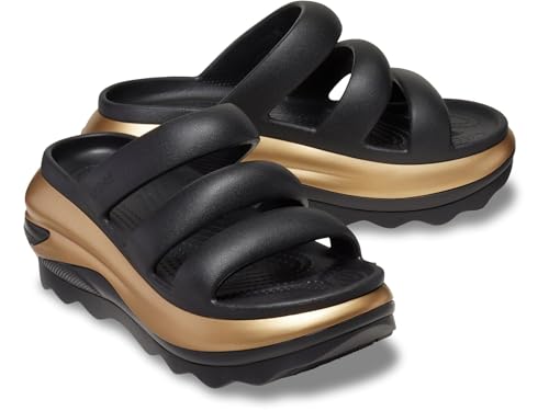 Crocs Unisex-Adult Mega Crush Triple Strap Sandal Platform