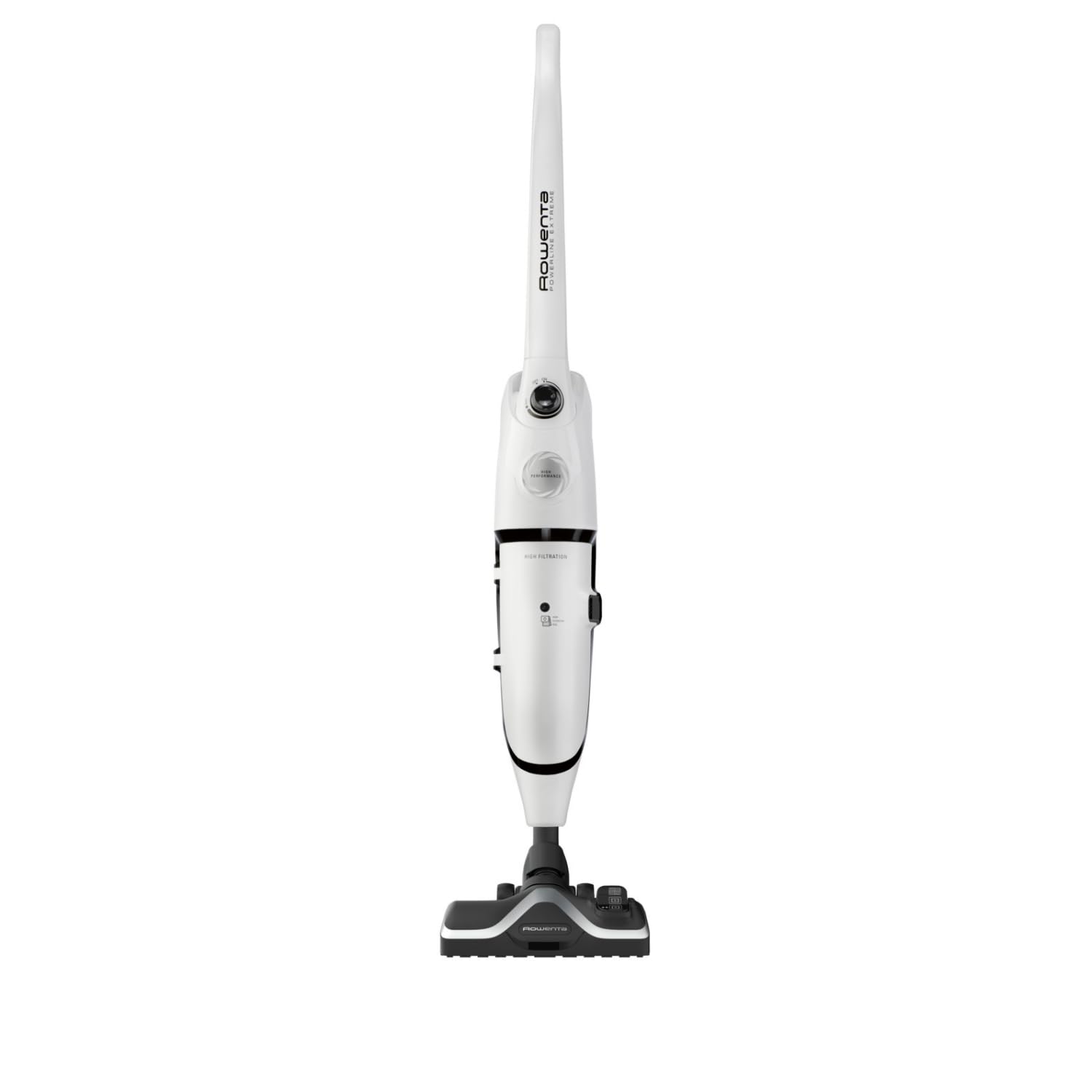 Rowenta Powerline Extreme, Scopa Elettrica con Sacco e con Filo, Capacità 2.2 l, Potenza 750 W, Rumorosità 77 dB, Bianco, RH8037