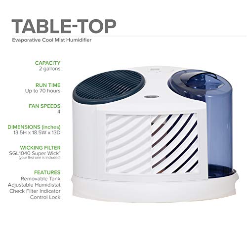 Aircare 7D6 100 Tabletop Humidifier #TOP1