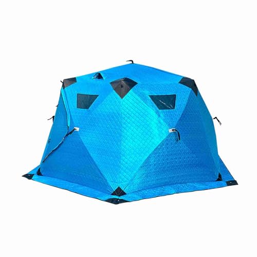 Carpa de pesca Brrnoo invierno con doble puerta y ventilación miniatura 1