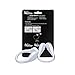 TEQIN 2Pair White Shell Colorful LED Flash Shoe Safety Clip Lights for Runners & Night Running Gear - Reflective Running Gear for Running, Jogging, Walking, Spinning or Biking