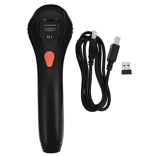 HOMSFOU Escáner De Código De Barras Lector De Código Qr Escáner Qr Práctico Lector De Código De Barras Suministro De Escaneo Qr Accesorio Suministro Qr Escáner Lector Qr Black Abdominales