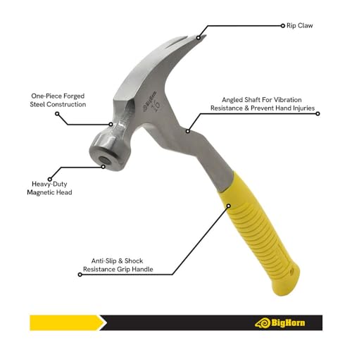 Big Horn 16 Oz Magnetic Hammer