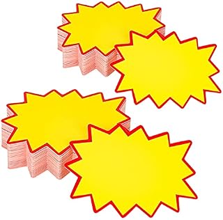 120 PCS Price Tags, Price Stickers - Blank Sales Price Label Tags for Retail Store Grocery Shop(No Sticky on The Back)