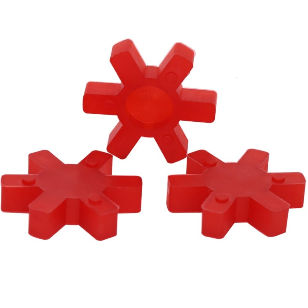 Accouplement d'amortisseur Flexible 5 pièces, pompe à arbre tampon élastique Spider L-070/075/090, pompe à coussin en polyuréthane(099)