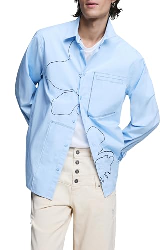 T-shirt Desigual Cam Masterpiece Homme pour affirmer un look original
