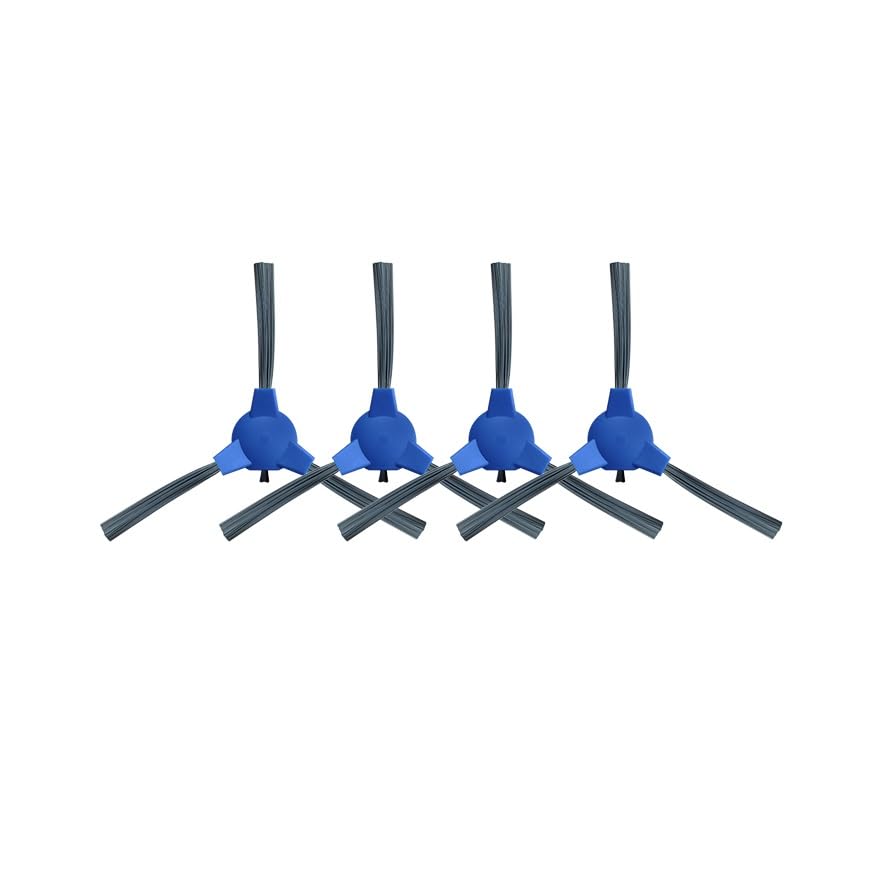 Ricambio spazzola laterale principale Hepa filtro spazzola coperchio compatibile con Deenkee DK600 Robot aspirapolvere accessori (4 spazzole laterali)