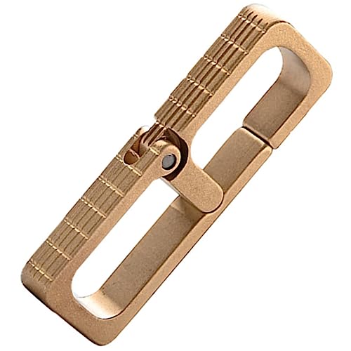 Clip rapide FRCOLOR laiton ceinture mousqueton portable robuste