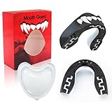 Mouth Guard, Sports Mouthguard, Hockey Mouth Guard, Adults and Junior, with Case for Boxing, Basketball, Football, MMA, Martial Arts, Hockey and All Contact Sports