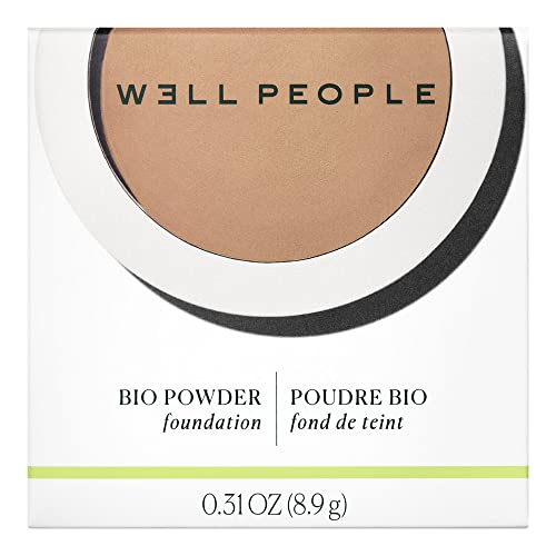 Well People - Bio Powder Foundation | Plant-Based, Cruelty-Free Clean Beauty (5.5W, 0.31 Oz | 8.9 G) #TOP2