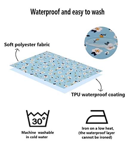 Eechicspace Waterproof Dog Bed Fitted Sheet Cover Xl Replacement Washable Plastic Slipcover 44X32 Inch #TOP3