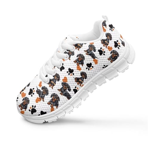 Kids Running Shoes for Girls Boys Breathable Non-Slip Mesh Sneakers4