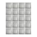 Produktbild McPower Wechselschalter Flair 20er-Pack anthrazit inkl. Rahmen | 250V~/10A | Unterputz | Flächenwippe | Modernes Design | IP20