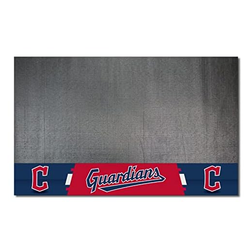 Fanmats 12151 MLB Cleveland Indians Vinyl Grill Mat