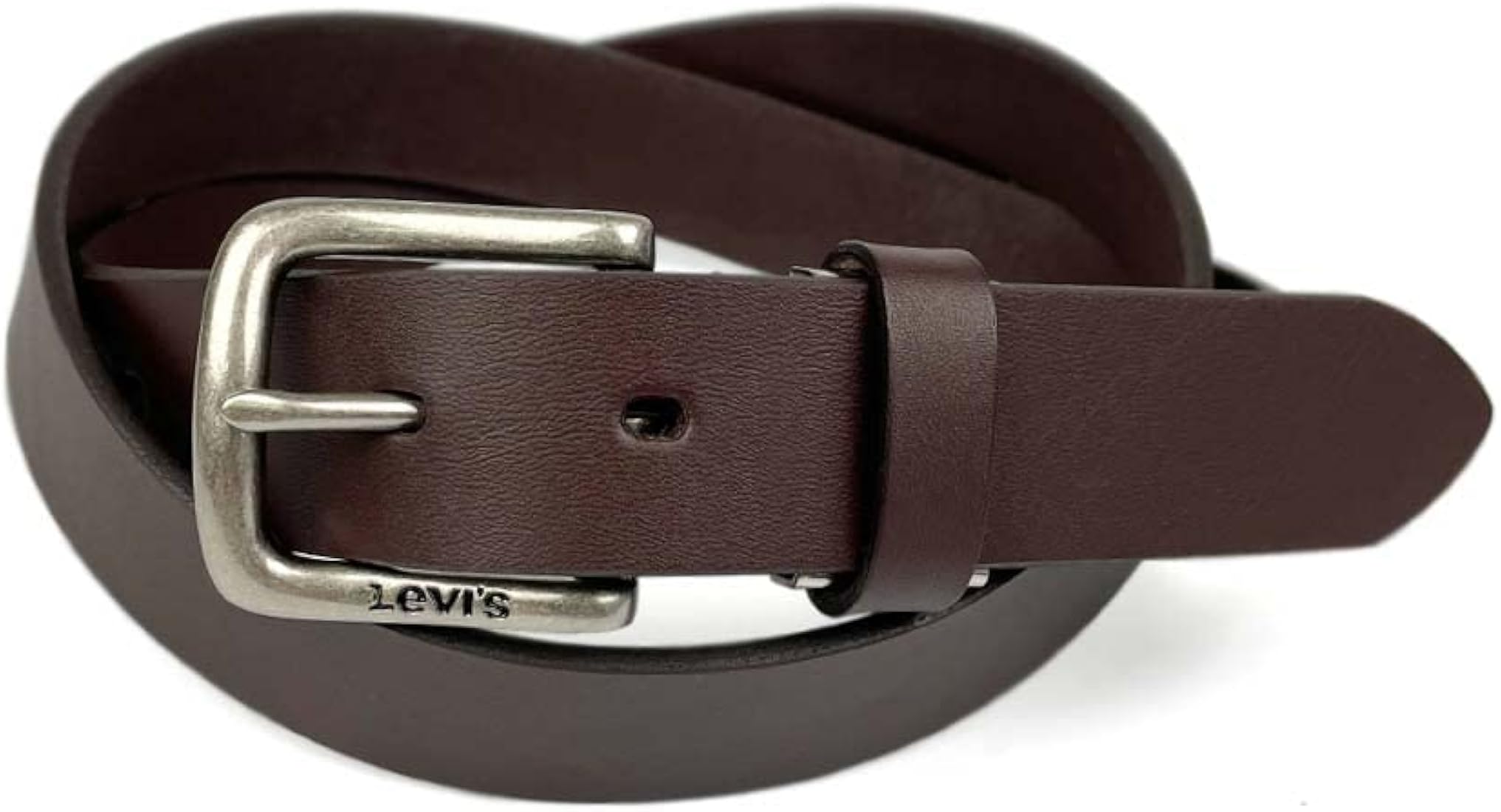 Amazon | 【全3色】 Levi's リーバイス プレーン レザー ベルト