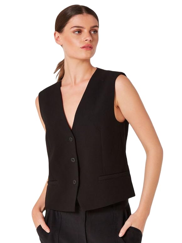 WaistCoat,RegularFit WaistCoat,Black WaistCoat,Cotton Blend WaistCoat,Casual WaistCoat,Office Wear WaistCoat,Women WaistCoat,WaistCoat19.-image-22