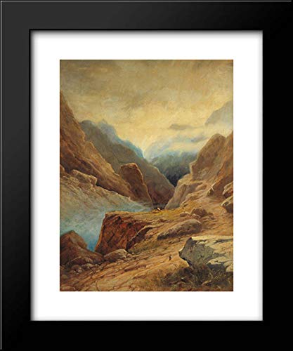 Amazon.com: Darial Gorge 20x24 Framed Art Print by Ivan Aivazovsky