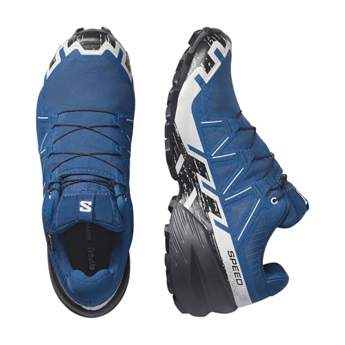 Salomon SALOMON Shoes Speedcross 6 Gore-Tex Code 477649 Blue, Blue, 10.5