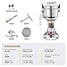 VEVOR 550g Electric Grain Mill Grinder, High Speed 2000W Commercial Spice Grinders, Stainless Steel Pulverizer Powder Machine, for Dry Grains Spices Cereals Coffee Corn Pepper, Straight Type