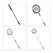 Relaxdays Sacadera Pesca, Telescópica 60-130 cm, Circular y Plegable, Ø 36 cm,...