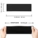 IVARYSS Workout Headbands for Women Non Slip, Premium Stretchy Soft Fabric Head Bands for Women's Hair, Wear for Yoga, Running, Sport, 6 Pack, Black