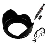 UltraPro 67mm Digital Pro Premium Digital Tulip Flower Lens Hood Bundle, Includes Flower Tulip Lens Hood + Lens Cleaning Pen + Lens Cap Keeper. for The Nikon D5300 DSLR Camera with 18-140mm Lens