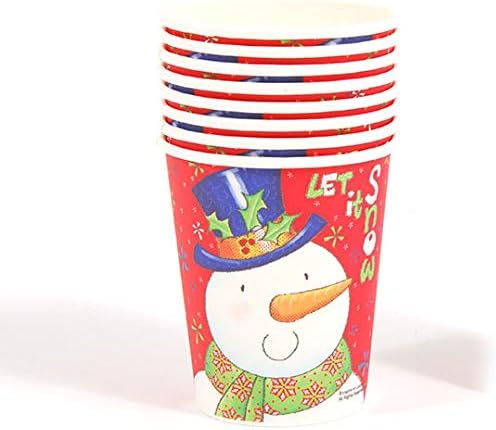 DD Let It Snow Printed Cups(pack Of 36)