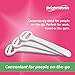 Brightworks Disposable Tongue Scraper for Adults – 96 Count Hygienic Tongue Cleaner for Fresh Breath – Recycled Plastic, Curved Design Tongue Cleaner – Travel-Friendly
